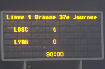 Losc 4 - Lyon 0
